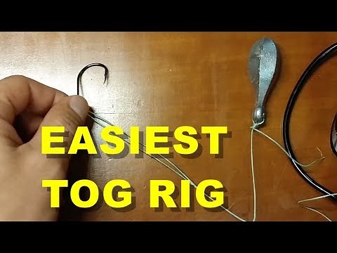 Easiest Tautog / Black Fish Rig