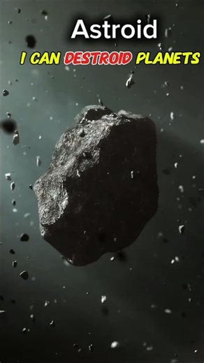 Asteroid vs Comet 💥 | Which One Can Destroy Earth?#astroid #earth #comet #universe #space