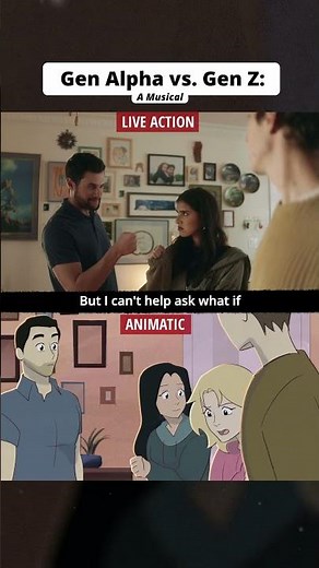 Gen ALPHA is COMING! 😰🤣 MUSICAL | ANIMATIC vs. LIVE ACTION 🎬