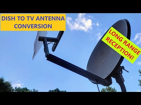 Can I Convert This DIsh To A Long Range TV Antenna?