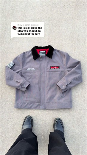 Jacket Inspired by George Orwell's 1984