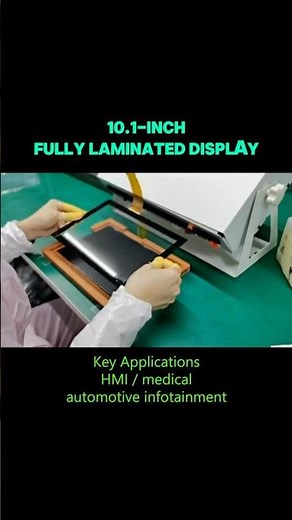 10” Industrial Display —LVDS interface for automation & kiosk #industrialdisplay #lvds #automation