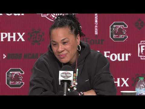 Full South Carolina press conference: Dawn Staley on Geno Auriemma clash, Final Four win vs. UConn