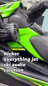 Kawasaki jet ski, Loudest audio system ever done here at BLVD #lakeland #tampa #orlando #kawasaki
