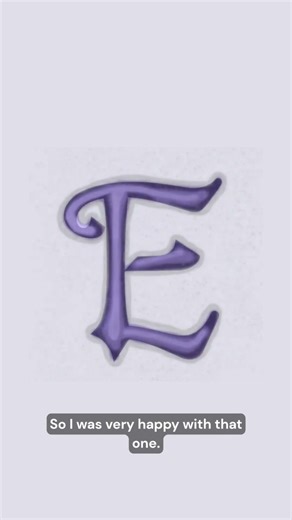 Decorative Letter Week