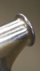 Whenever I make a rack set that has an open tube end, I cap them with these tiny steel plugs (McMaster #9563K62 for 5/16”x.035” tubing). That way they’re sealed when they go to the chrome plater. There’s a delicate dance when doing the last one (seen here) where I heat the tube to expel the air and add the silver as it cools. Too quickly and I get pinholes, too slow and it’ll spit molten silver at me. Fun times. #bicyclerack #silverbrazing #chapmancycles | Chapman Cycles