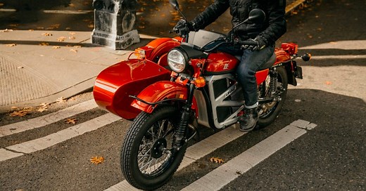 Ural shows off slick electric motorcycle with sidecar using Zero's powertrain