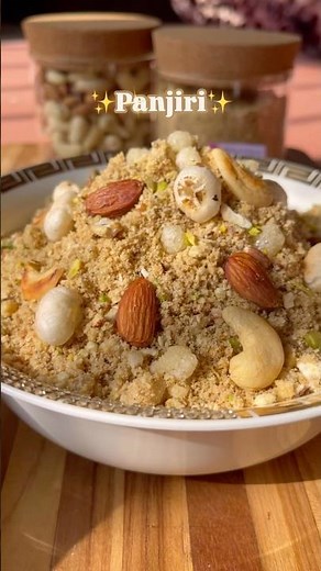 Panjiri : Slow roasted, sweet and made the desi way🤎 Save it for days you need comfort in a spoon.