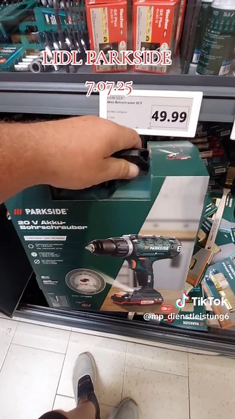 Lidl Parkside Tools Offers - July 2025