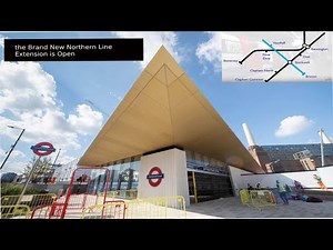 London Underground Brand-new northern line extension is Open ￼