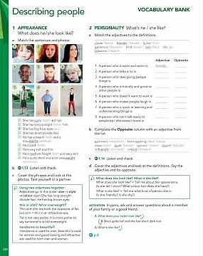 English File 4ed. Pre Intermediate. SB 1.14