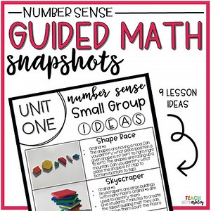 Guided Math Snapshots Number Sense