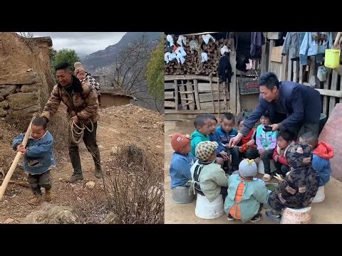 Rural life on the cliff | Chinese cliff village life