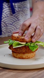 Who remembers the famous rice burger? 🍔 While many of us thought this was a peculiar way to enjoy a burger, it quickly became a crowd favorite. Did you know that this was also a huge hit in Taiwan, Hong Kong, and other locations in Asia? We knew we this throwback series wouldn't be complete without this nostalgic combo. What should we cook next? | FEATR