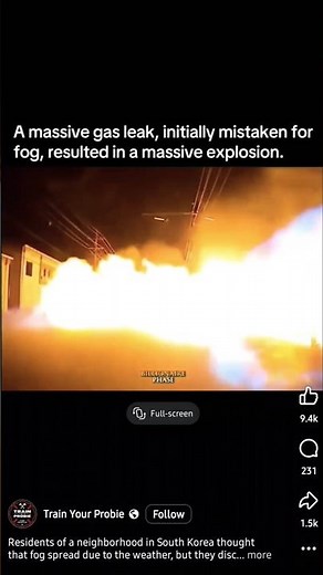 Vapor Cloud EXPLOSION #ucve #explosion #lpg #firefighting