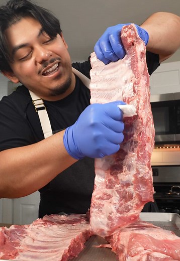 Can I change my wife's mind about ribs? #NinjaPartner See her reaction to find out - link in BIO @Ninja Kitchen #NinjaFlexFlame