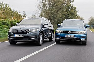 Erste Fahrt im Kodiaq