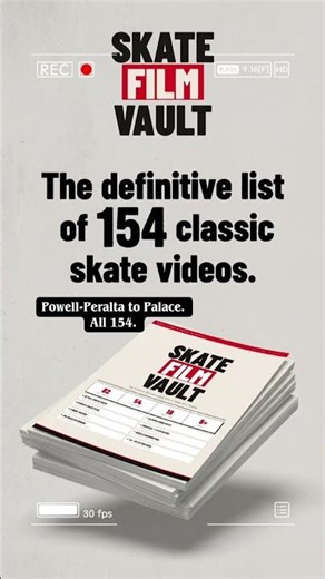 I built the only skate film tracker on the internet 🛹🇸🇪 #skatevideo