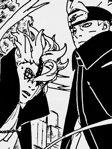 Boruto Vs Code Part 2 Manga 4K Edit