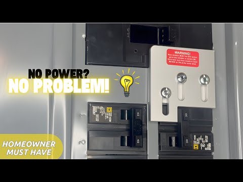 Homeowner MUST HAVE! Generator Interlock Kit