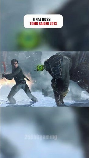 Tomb Raider 2013 Boss Fight #tombraider2013 #shorts