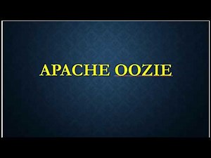 Apache Oozie Hadoop Ecosystem Tool