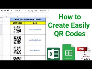 How to Create QR Codes for Free | Use Anywhere | QR Codes for Excel, Word, PowerPoint
