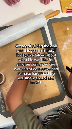 Interactive Homeschooling: Making Hardtack With Kids