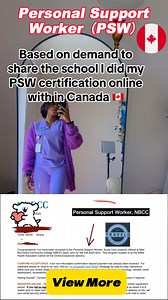 Fast-track your healthcare career! ⚡ Study online, train in person, and earn your PSW certification in months. 💙 High demand, flexible learning — your future starts here. 👇 Tap to learn more! | Free Online Courses