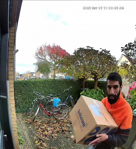 Delivery Guy Plays Drums for Fun