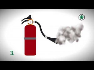 ¿Cómo accionar un extintor?