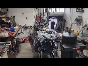 Ford 428 FE Stroker on dyno, 521 HP , 574 TQ