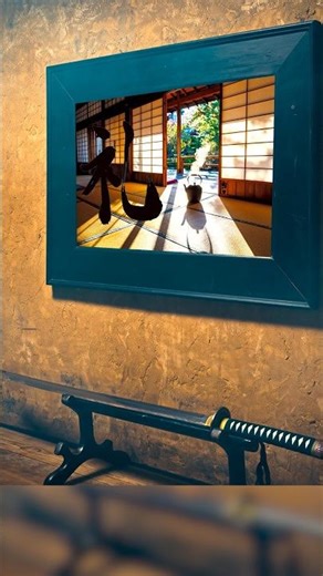 The ultimate RESPECT art. Wear the authentic Japanese Kanji ⛩️ #kanji #zen #calligraphy #samurai