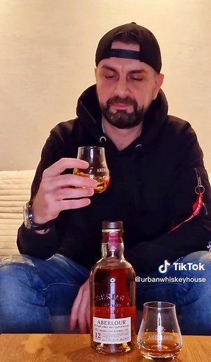 Review of Aberlour 12 Years Old Double Cask Matured Single Malt Whisky . The Aberlour distillery is located in the Speyside region, in the town of the same name. This is one of the oldest distilleries - founded in 1826. Sometimes you may come across information that Aberlour was built in 1879. There is some truth in this, because the old distillery was destroyed by a huge fire, and the new plant was practically rebuilt from scratch in the place where it stands today. The company changed owners s