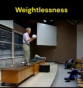 What's weightlessness? Prof. Walter Lewin explains! #science #physics | Cephas Mg