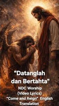 Datanglah dan Bertahta - NDC Worship (Video Lyrics) "Come and Reign" - English Translation #shorts