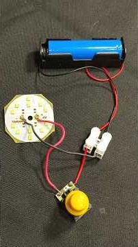 4V LED WITH Regulator Switch Connection Connection#yt_short
