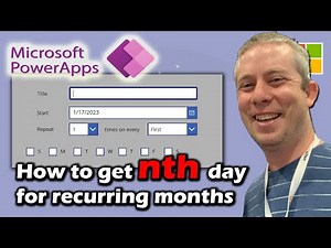 Creating Recurring Calendar Events Every "2nd Tuesday" during a Month in PowerApps