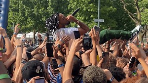 Armani White finally performs "Billie Eilish" with Billie Eilish.