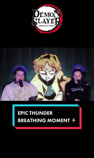 EPIC THUNDER BREATHING MOMENT REACTION