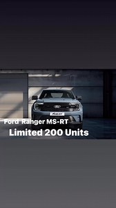 Ford Ranger MS-RT ออกแบบมาเพื่อการขับที่ลงตัว และสมรรถนะอันทรงพลัง เป็นการผสมผสานระหว่างดีไซน์ภายนอกที่สมบุกสมบันของรถ Ford Ranger ที่มาพร้อมอุปกรณ์ตกแต่งใหม่ ทั้งภายนอกและภายใน ด้วยดีไซน์ที่ปราณีต . . ภายนอก ดีไซน์ภายนอกออกแบบโดย MS-RT ด้วยวัสดุพรีเมียม เน้นความสปอร์ตหรูประกอบด้วย กันชนหน้า-หลัง ดีไซน์ใหม่ พร้อมดิฟฟิวเซอร์ด้านท้าย และสปอยเลอร์หลัง, ไวด์บอดี้ โป่งแก้มข้างบริเวณซุ้มล้อหน้า และหลัง ที่ขยายกว้างขึ้น, ชุดสเกิร์ตข้าง ล้ออัลลอย ดีไซน์พิเศษ ขนาด 21 นิ้ว / ยางขนาด 275/45 R21 ไฟหน้าแบบ M