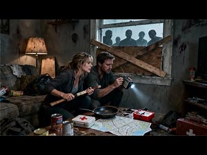 A couple trapped in their home after a city-wide outbreak - movie summary