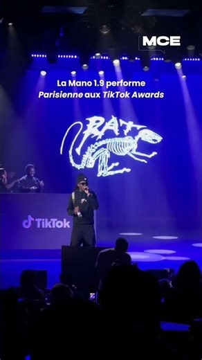 La Mano performs Parisienne at the TikTok Awards