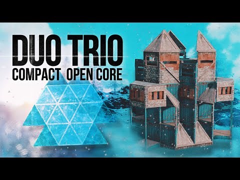 The Thorn - My AFFORDABLE Solo/Duo/Trio OPEN CORE BUNKER | Rust Base Design