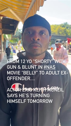 Crazy story... Eric Keith McNeil @kingxxl144 - about a week and a half ago I had just finished my report on the Dyckman water main break when I got a call from my executive producer that I was anchoring the new 4 PM newscast for the first time and that I should rush back to the station. So I was walking real fast - you know I keep these sneakers on in the streets.- when I heard a man call out to me, "Ms. Evers" and told me that he had watched Street Soldiers on FOX5 when he was locked up and lis
