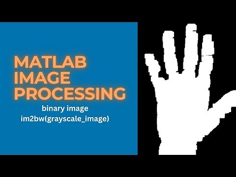MATLAB Image Processing | Lecture#03 |what is binary image and how to make binary image in MATLAB |