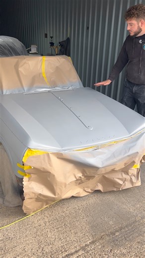 The Triumph Herald is now in high build! I plan to leave it to sit in the primer for around a week before flatting down. #triumph #triumphherald #herald #heraldclassic #triumphclassic #classictriumph #classiccar #classiccarrestoration #hertsbedsbucks #leightonbuzzard | Charlie's