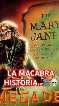 Megadeth's MARY JANE is based on something REAL and Macabre😱🪦