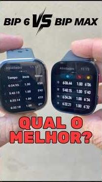 WHICH HAS THE BETTER GPS? AMAZFIT BIP 6 OR BIP MAX? SEE THE PRACTICAL RUNNING TESTS. #amazfitbip6