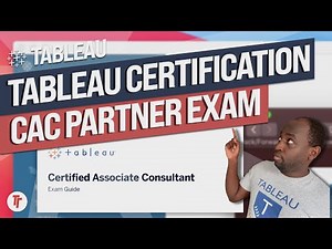 Old guide: Tableau Certified Associate Consultant Exam 2021: Certification